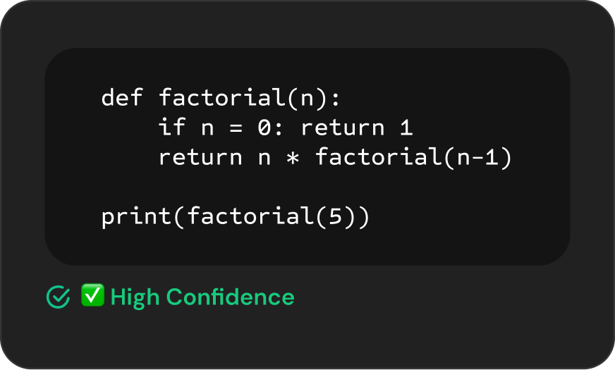 Confidence Label