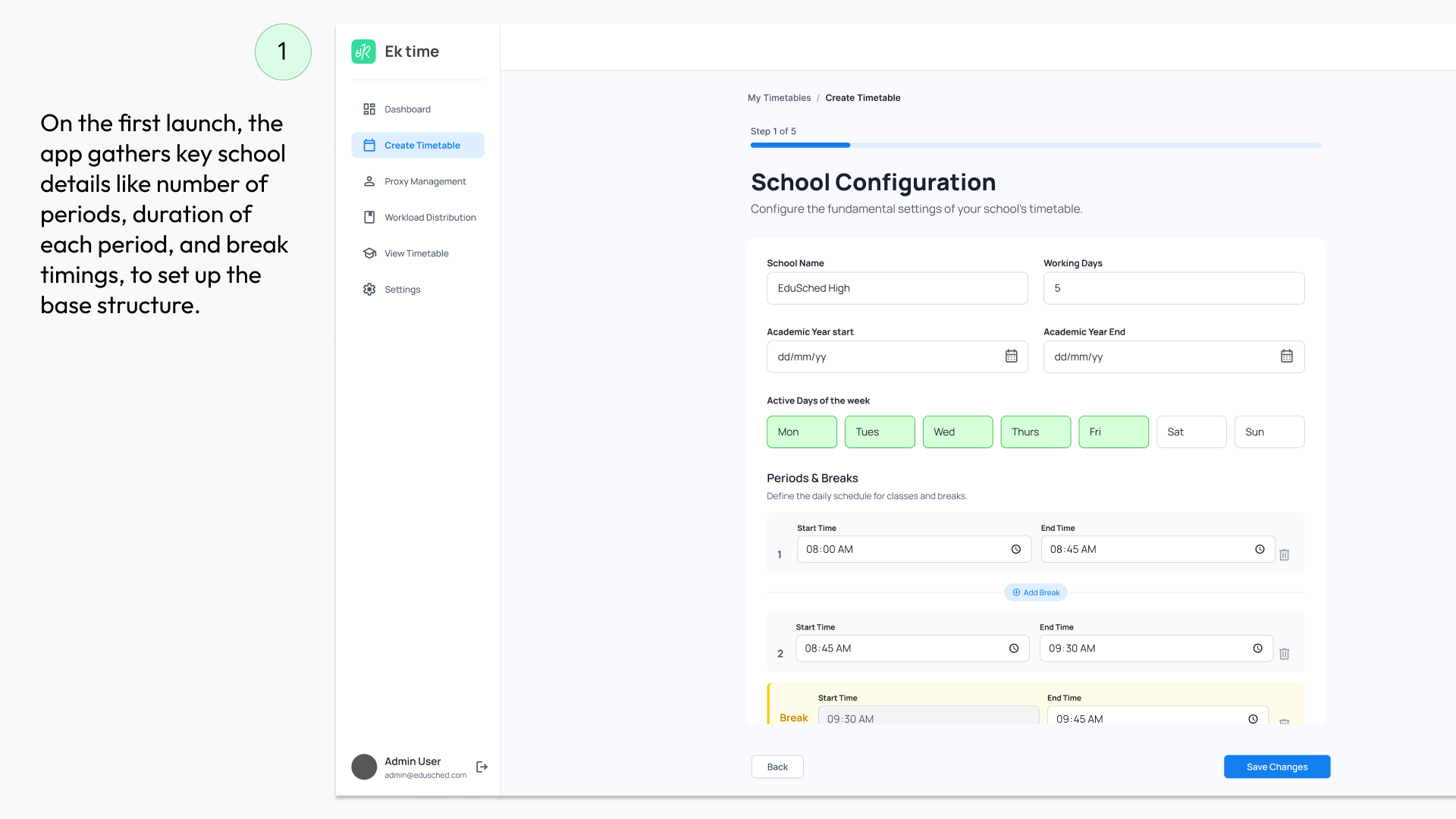 Adding framework