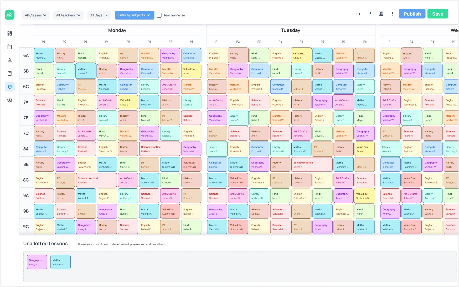Timetable Generation: Upload School Data
