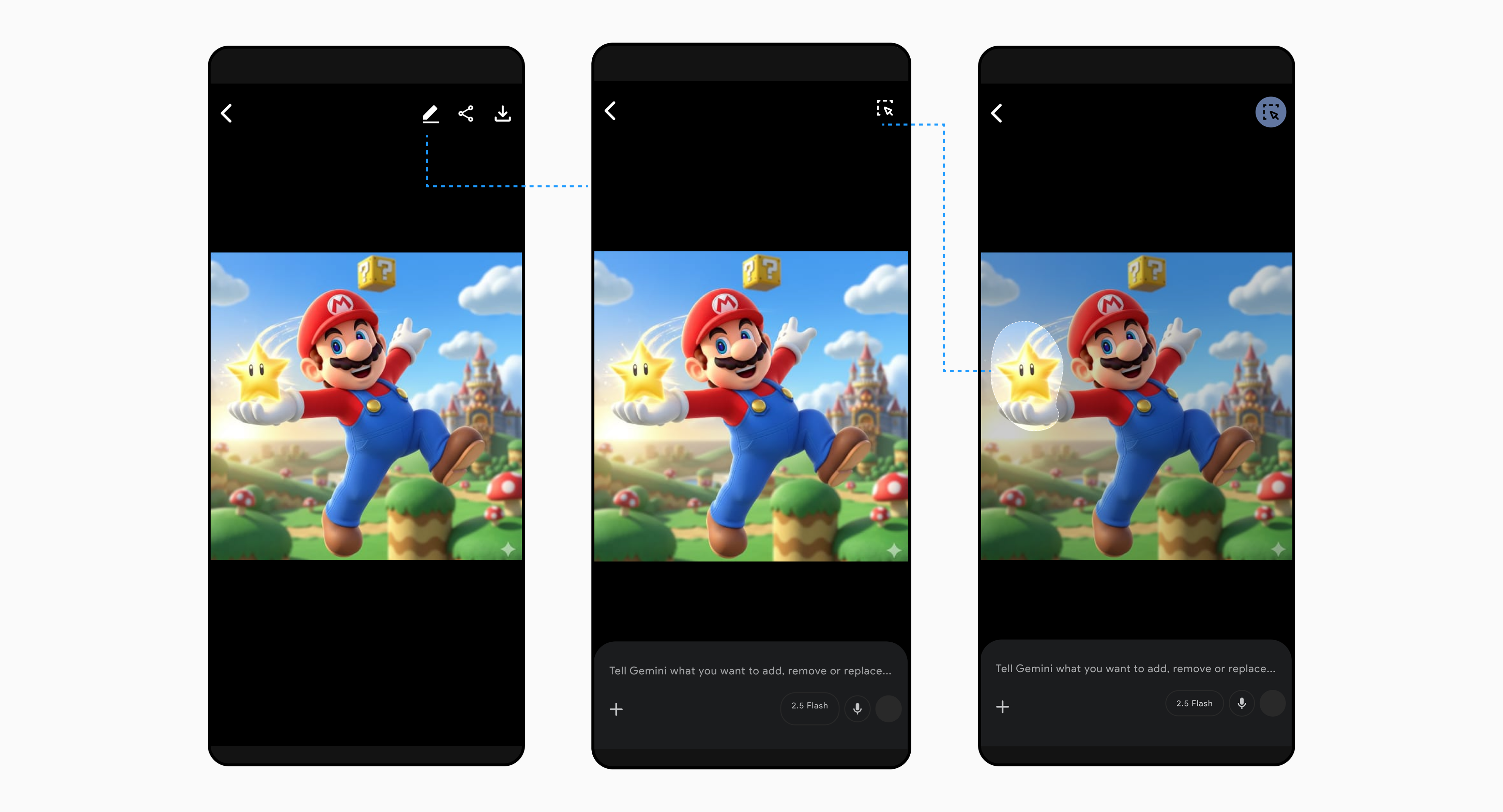 Highlight and edit within images